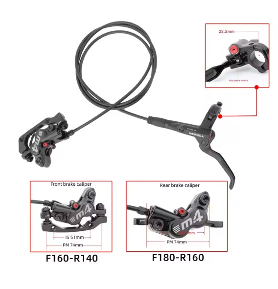 MEROCA 4-Piston Brakes
