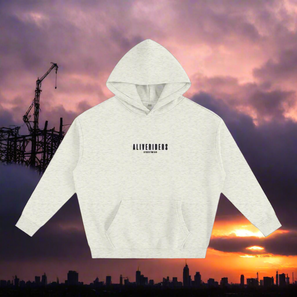 Grey AliveRiders hoodie