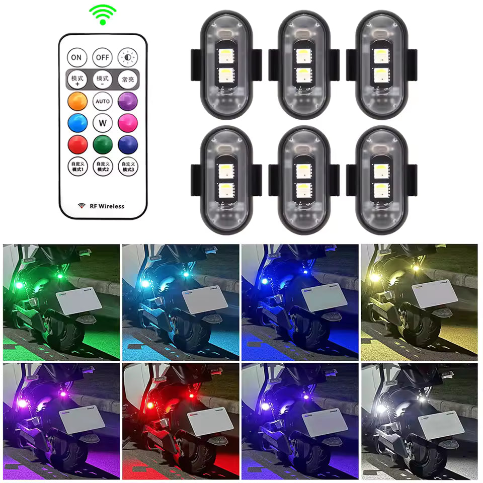 LED Wireless lights for bikes.