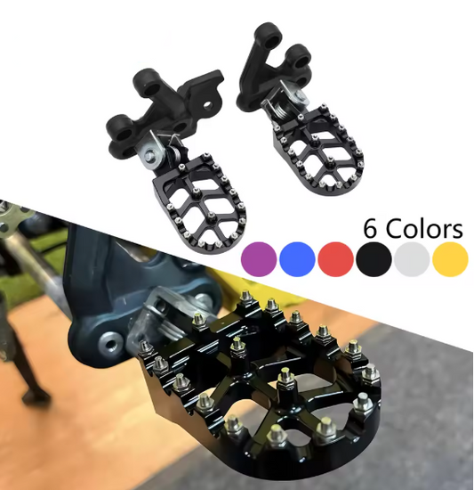 CNC Alumminum Motorcycle Pegs For Ebikes